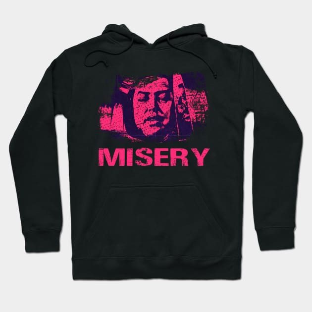 Thrills and Chills Misery Film Design Hoodie by Skye Bahringer